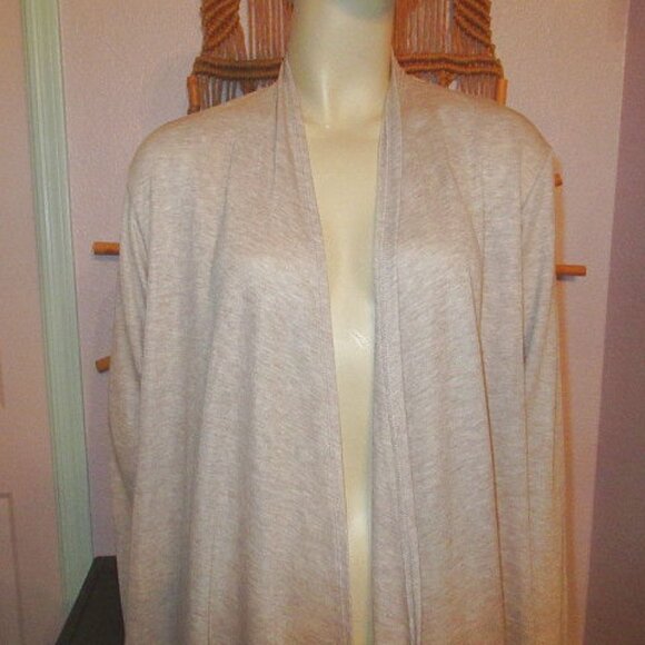 Bryn Walker Women's Cardigan Size S James Sweater Lightweight Long Open Neutral - Picture 3 of 12